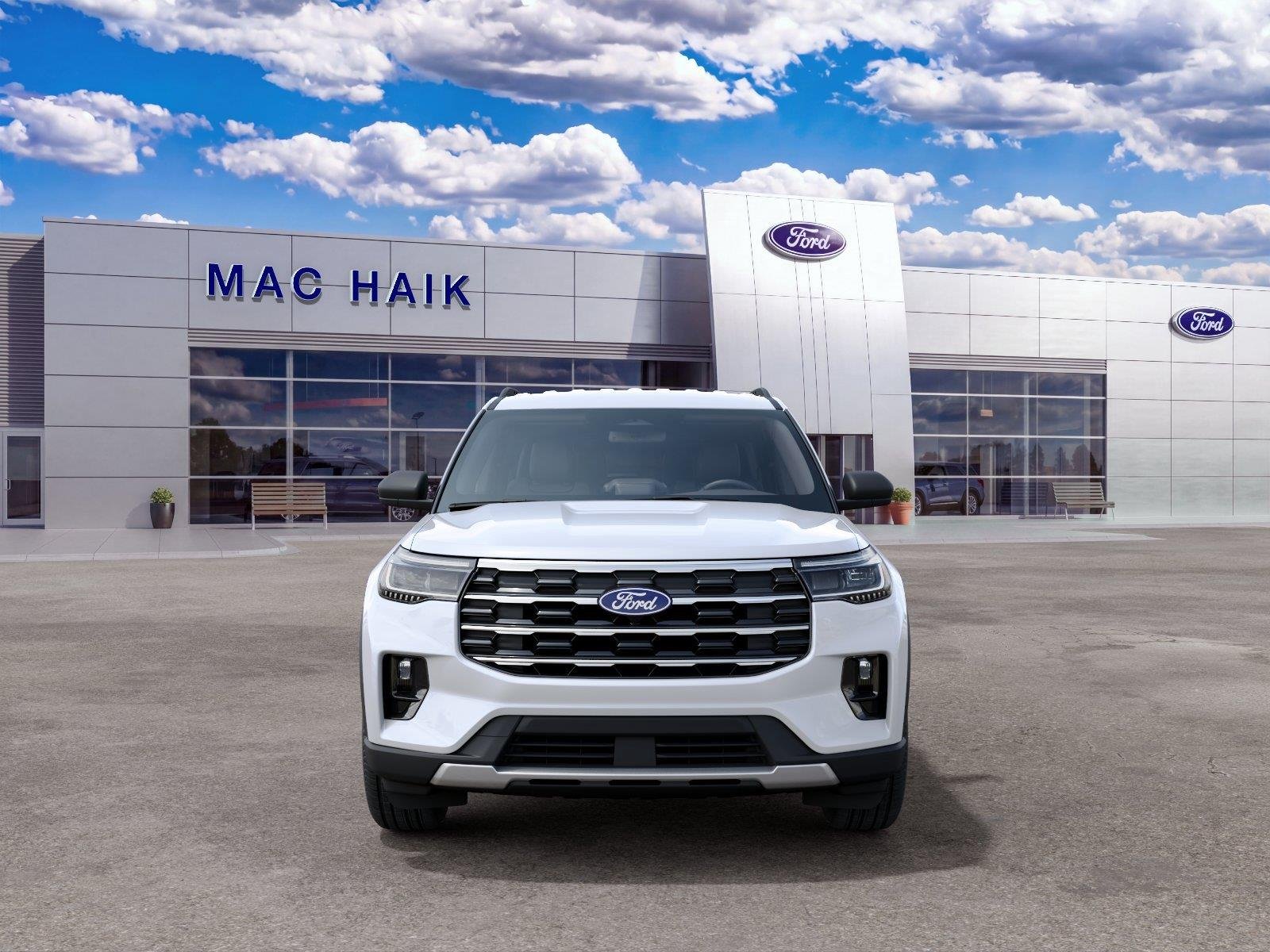 New 2027 Star White Metallic Tri-Coat Ford Active image 3