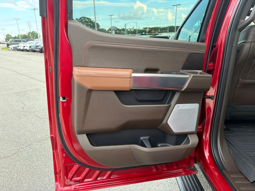 Certified Used 2025 Rapid Red Metallic Tinted Clearcoat Ford King Ranch image 17