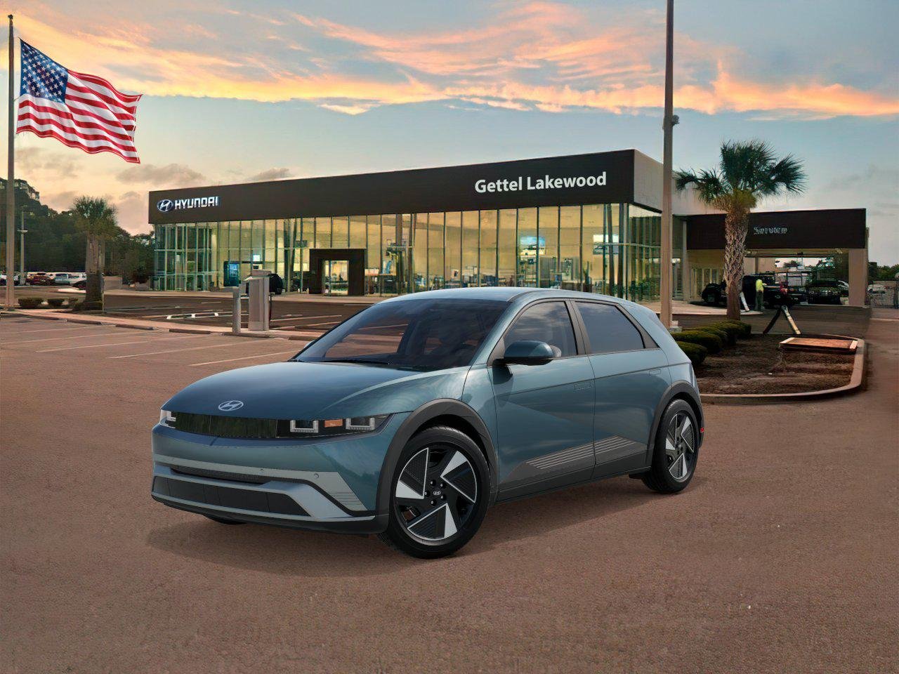 New 2026 Digital Teal Hyundai SEL image 1