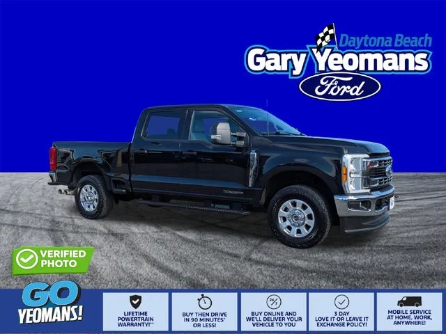 Certified Used 2023 Super Black Ford XLT image 1