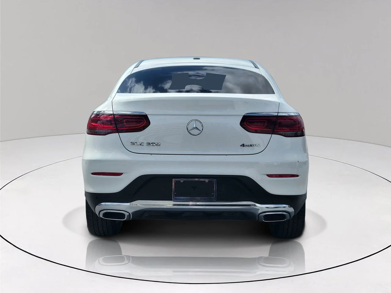 Certified Used 2023 White Mercedes-Benz GLC 300 Coupe image 5