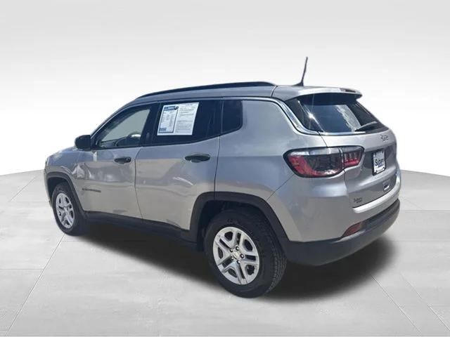 Used 2021 Silver Jeep Sport image 7