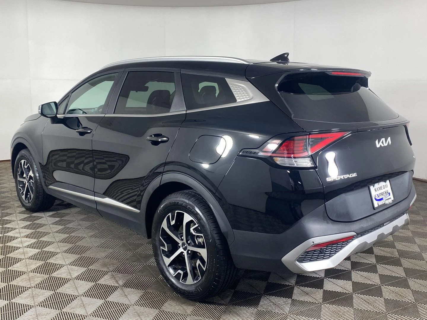 Used 2024 Ebony Black Kia EX image 8