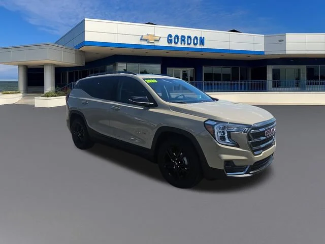 Used 2023 Desert Sand Metallic GMC AT4 image 8