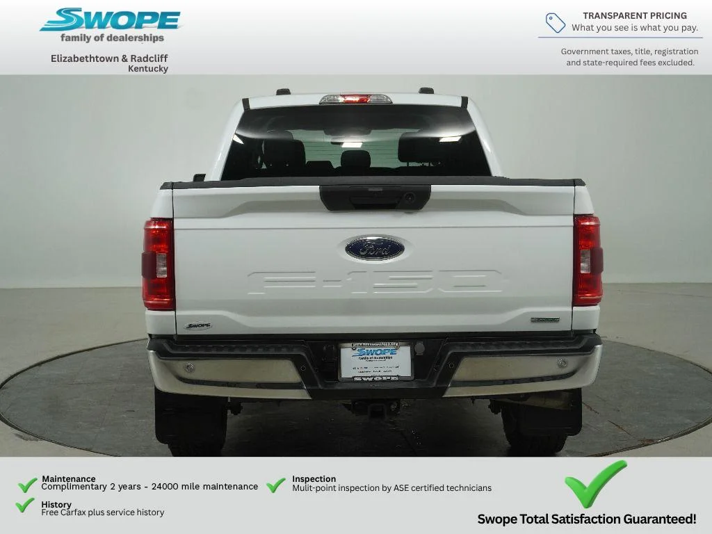 Used 2023 OXFORD WHITE Ford XLT image 6