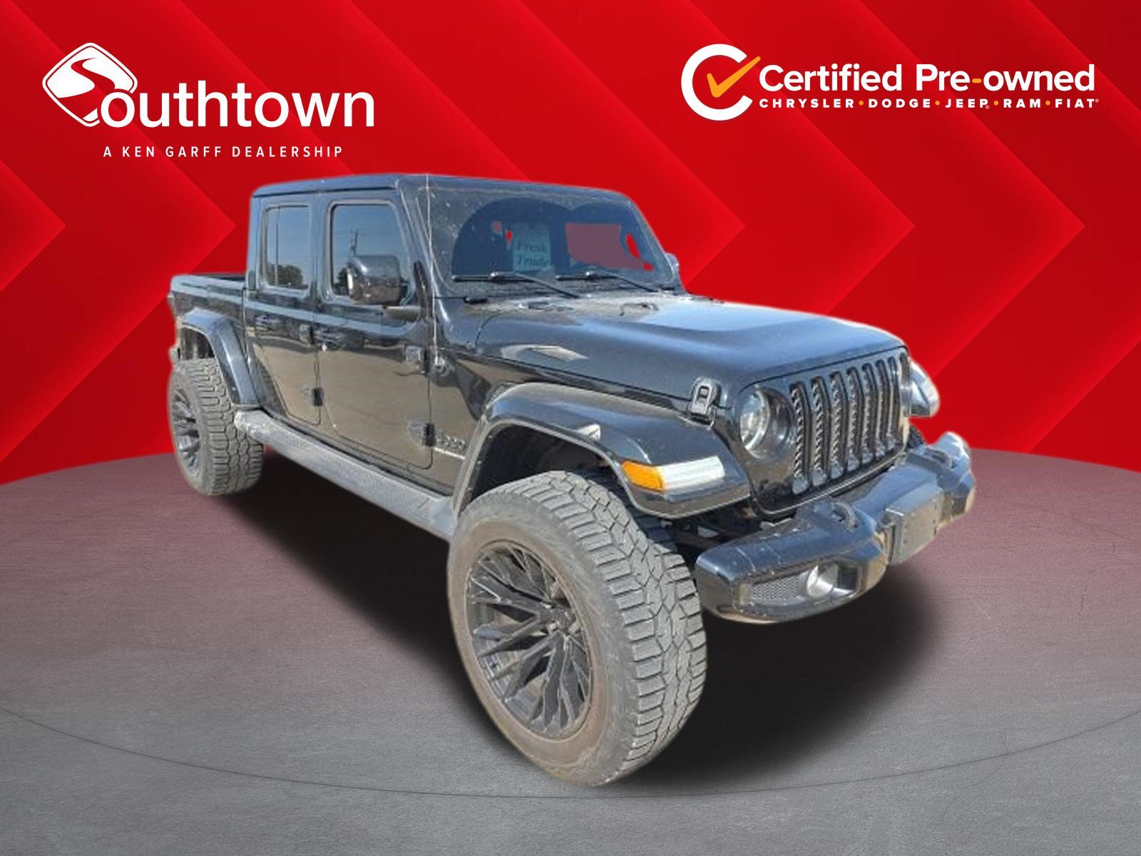 Certified Used 2023 Black Clearcoat Jeep High Altitude image 1