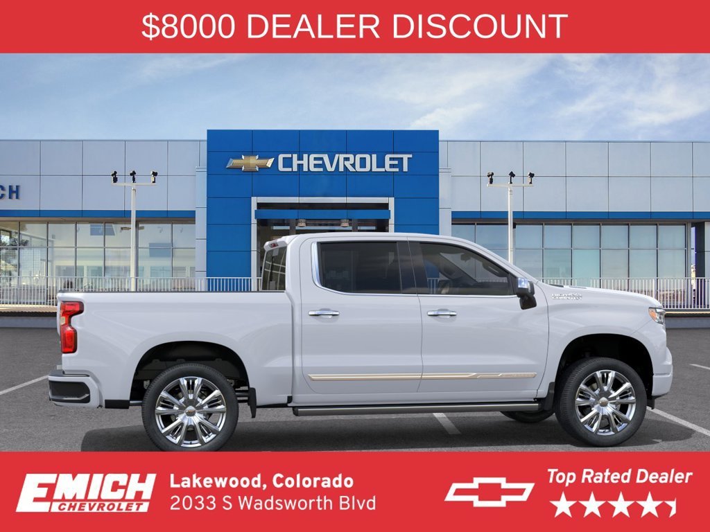 New 2026 Polar White Tricoat Chevrolet High Country image 10