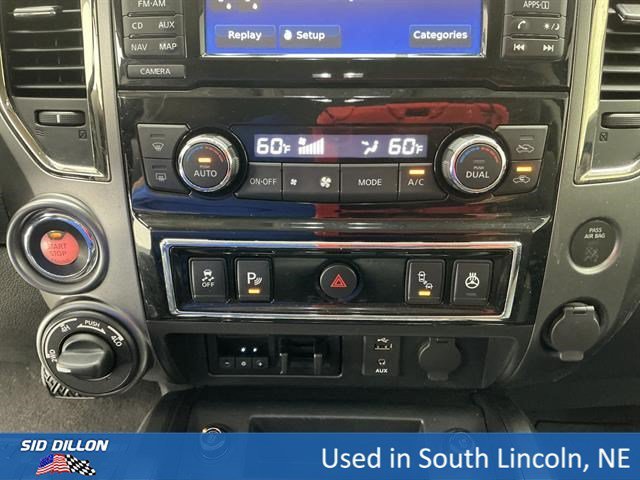 Used 2017 Deep Blue Pearl Nissan Platinum Reserve image 12
