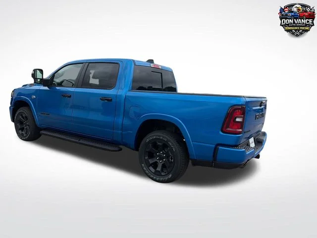 New 2026 Hydro Blue Pearl-Coat Exterior Paint RAM Big Horn/Lone Star image 3