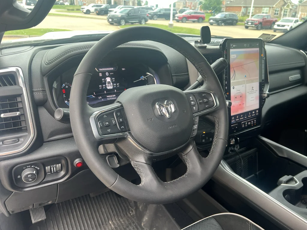 Used 2025 Bright White Clearcoat Ram Laramie image 12