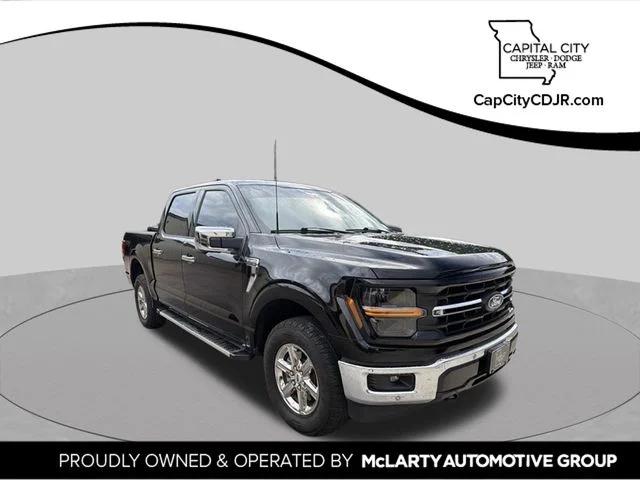 Used 2024 Black Ford XLT image 1