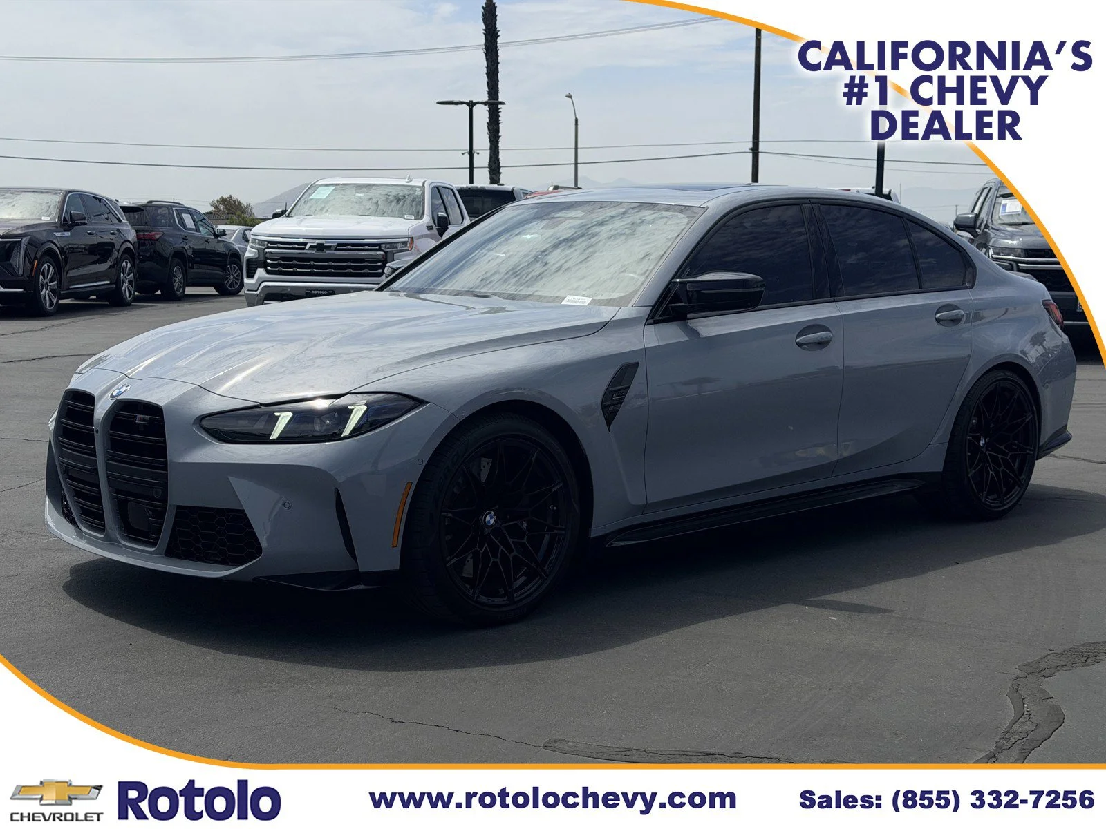 Used 2027 Gray BMW Competition xDrive image 3