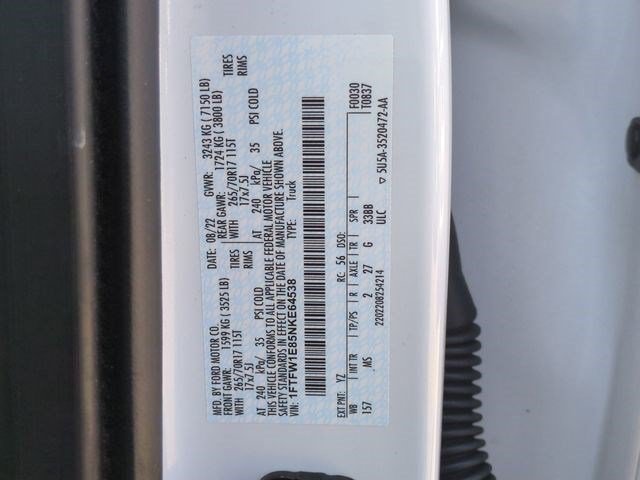 Used 2022 Oxford White Ford XLT image 33