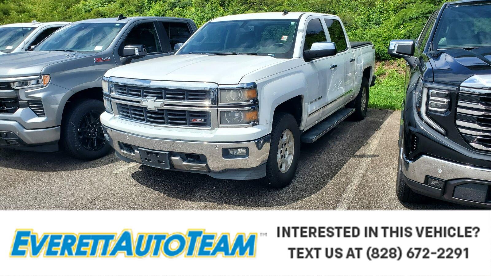 SUMMIT WHITE 2014 Chevrolet Silverado 1500 Pickup Truck Four-Wheel Drive