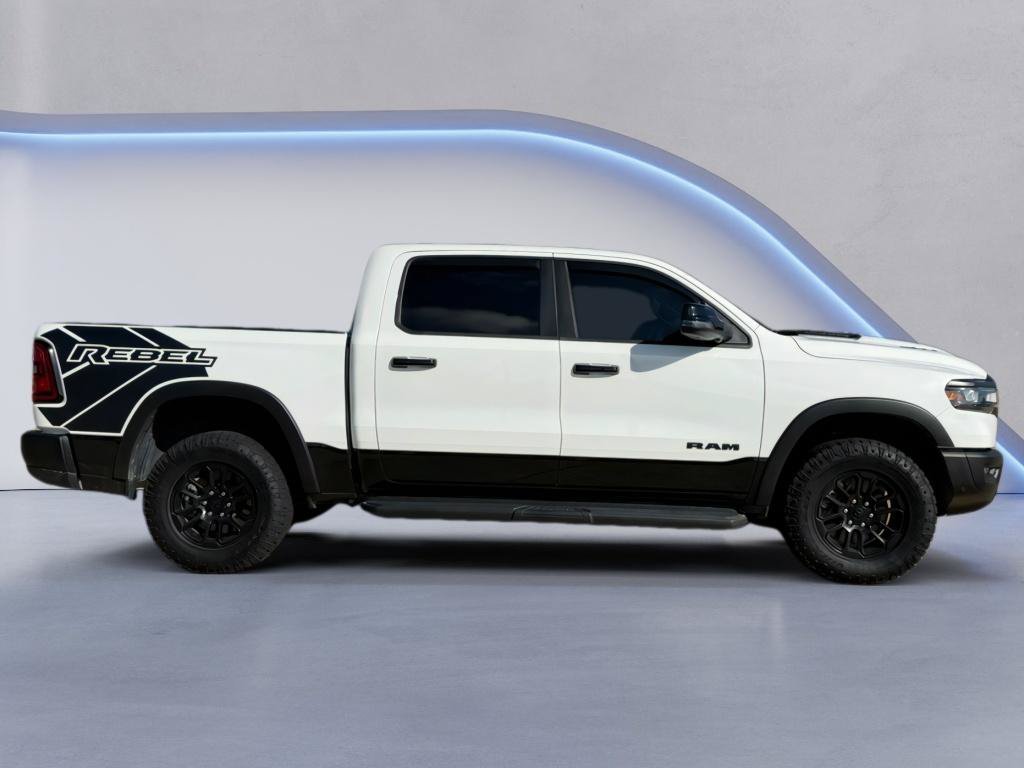 Used 2025 Bright White Clearcoat Ram Rebel image 8