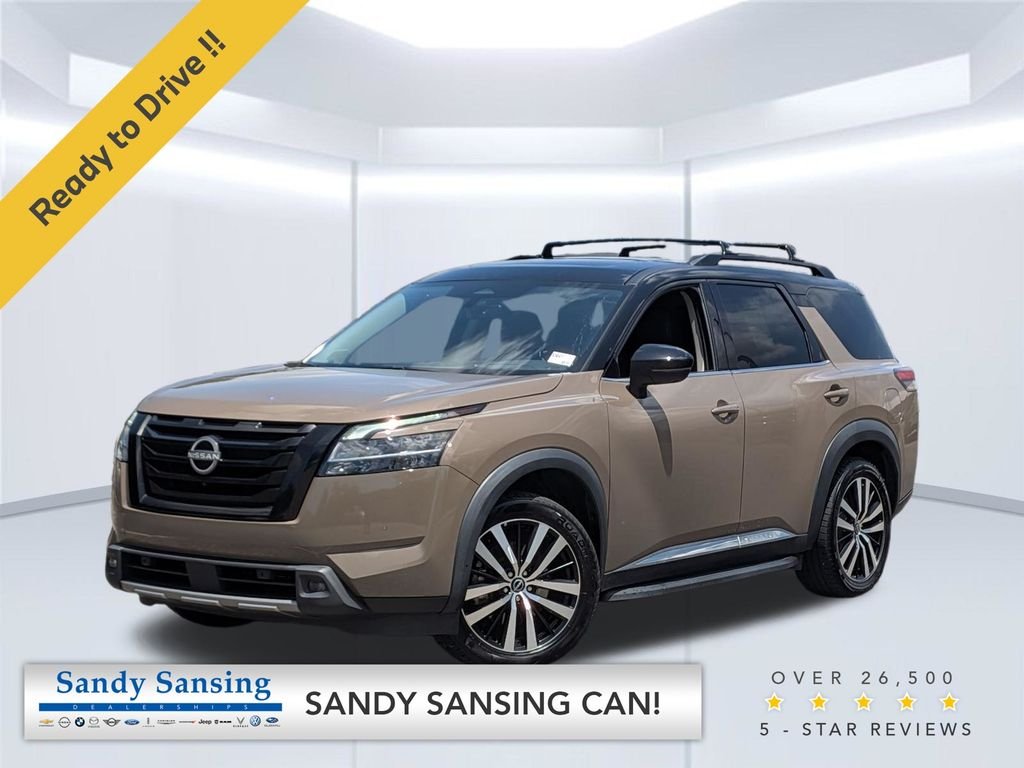 Used 2023 Black Nissan Platinum image 1