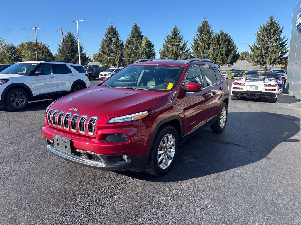 Used 2015 Jeep Cherokee Limited with VIN 1C4PJMDSXFW544123 for sale in Troy, OH