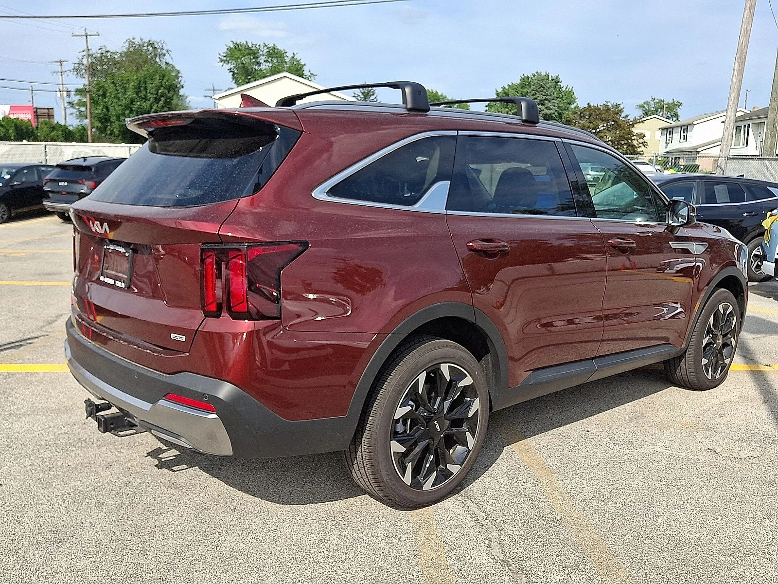 Certified Used 2025 Red Kia EX image 7