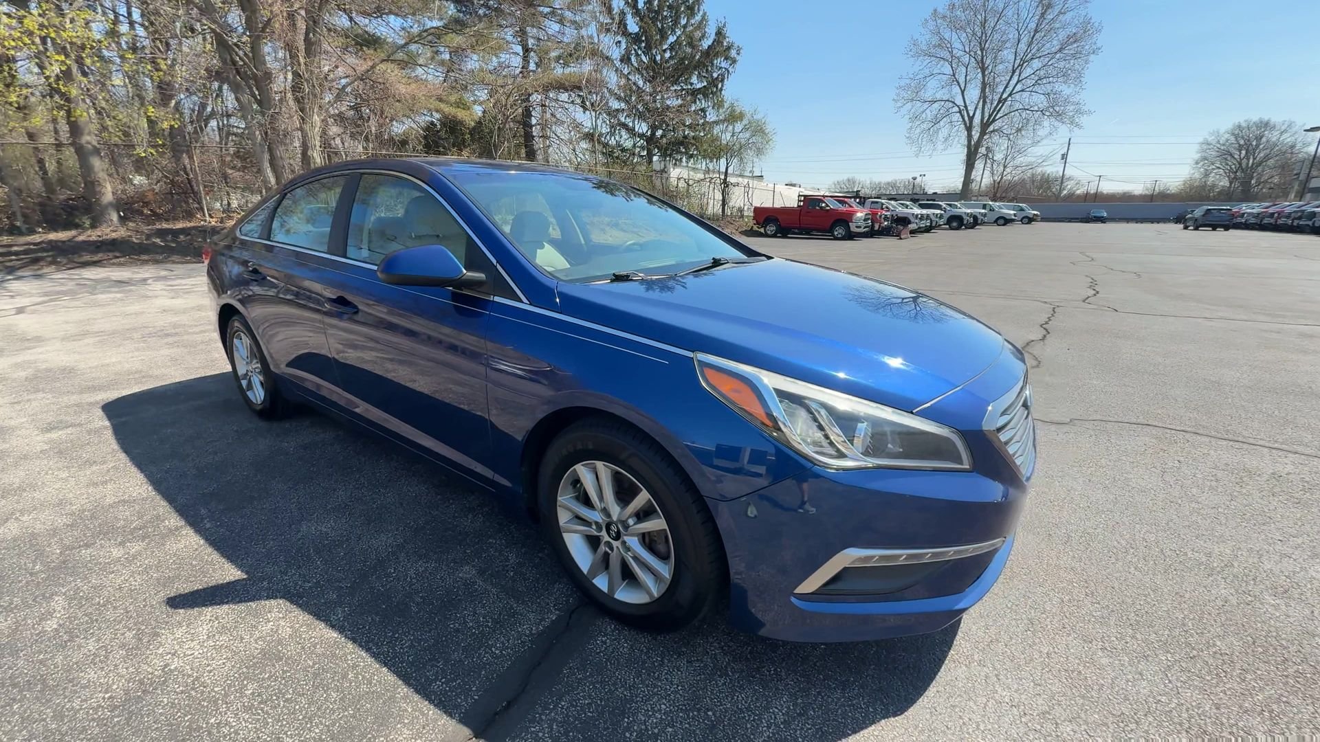Used 2015 Hyundai Sonata SE with VIN 5NPE24AF9FH058999 for sale in Painesville, OH