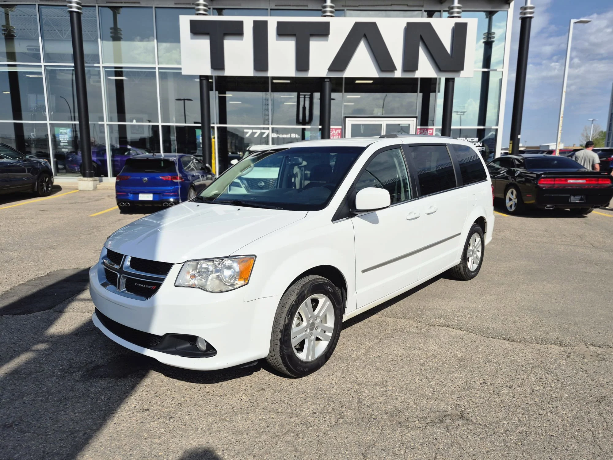 Certified Used 2017 White Dodge Crew image 2