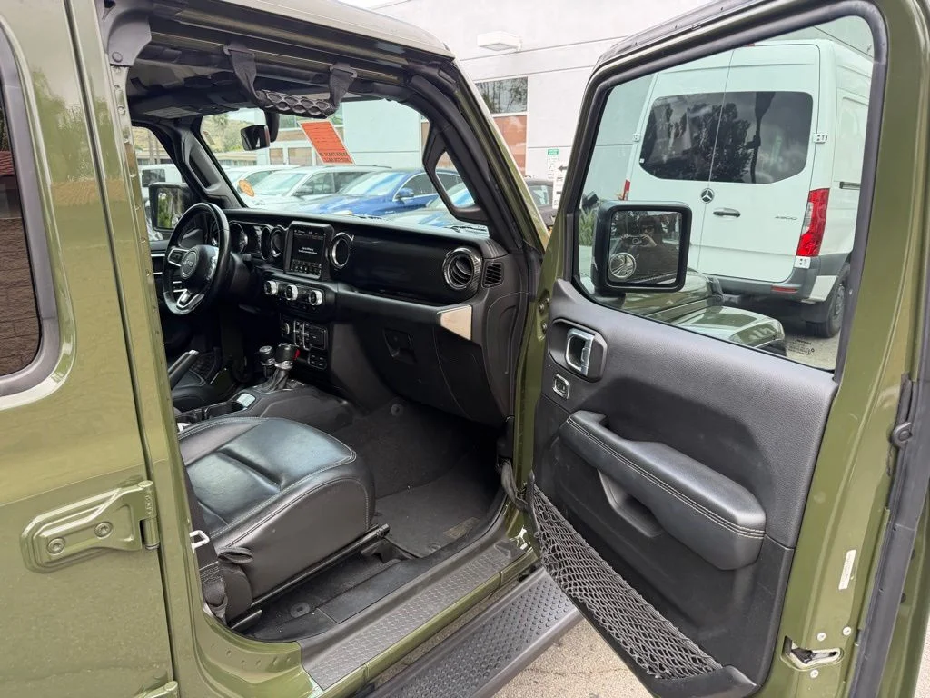 Used 2021 Green Jeep Unlimited Sahara 4xe image 15