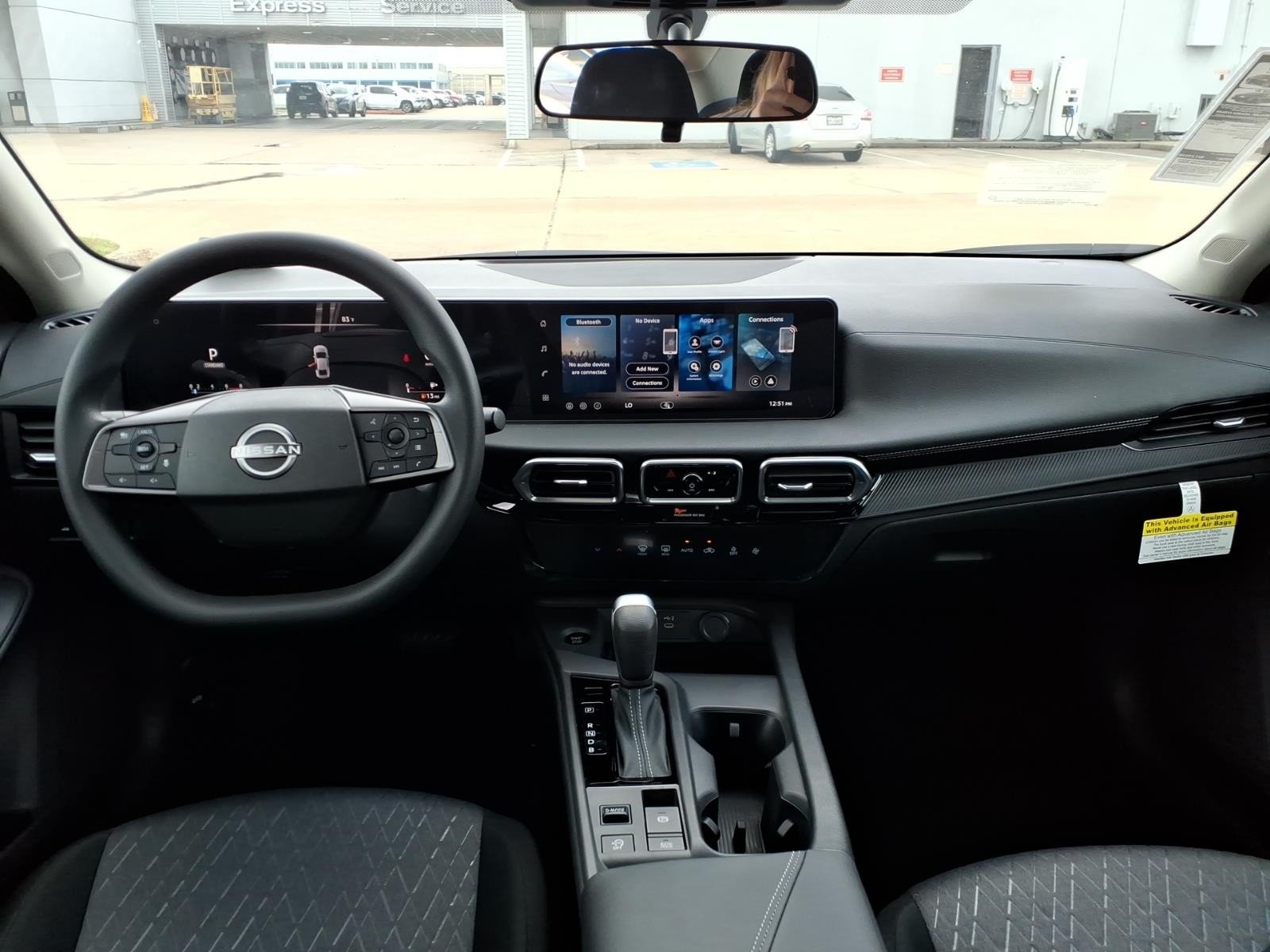 2026 Nissan Sentra SV Black at Robbins Nissan