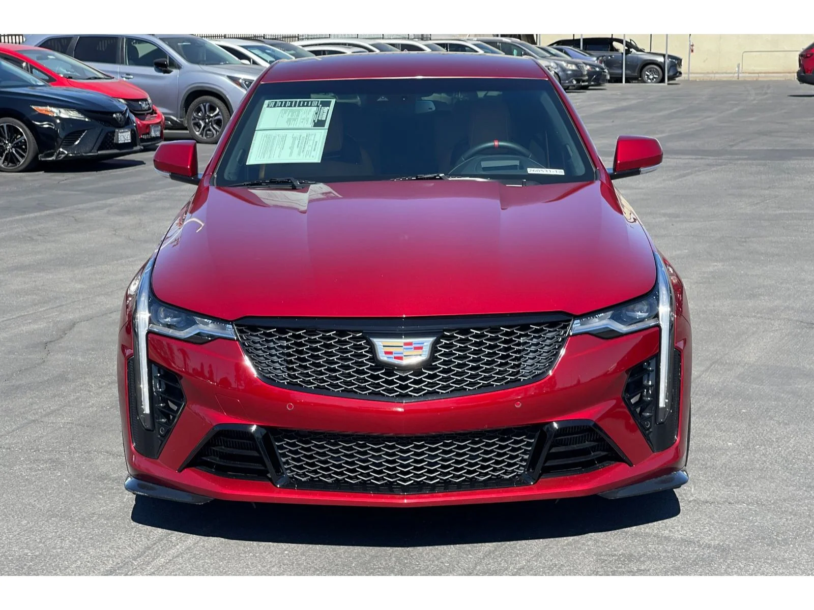 Used 2025 Radiant Red Tintcoat Cadillac Blackwing image 10