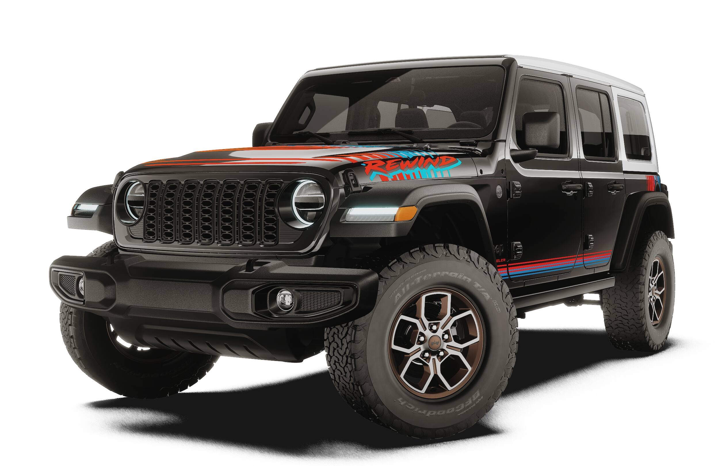 New 2027 Bright White Clear-Coat Paint Jeep  image 1
