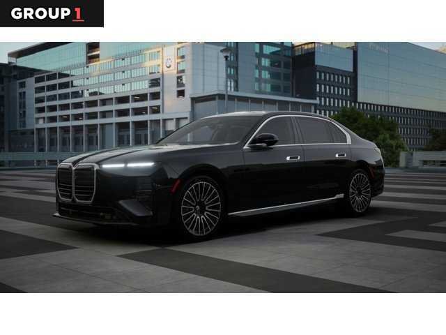 New 2027 Black Sapphire Metallic BMW 740i image 1