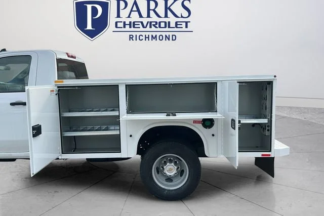 New 2025 Summit White Chevrolet Work Truck image 9