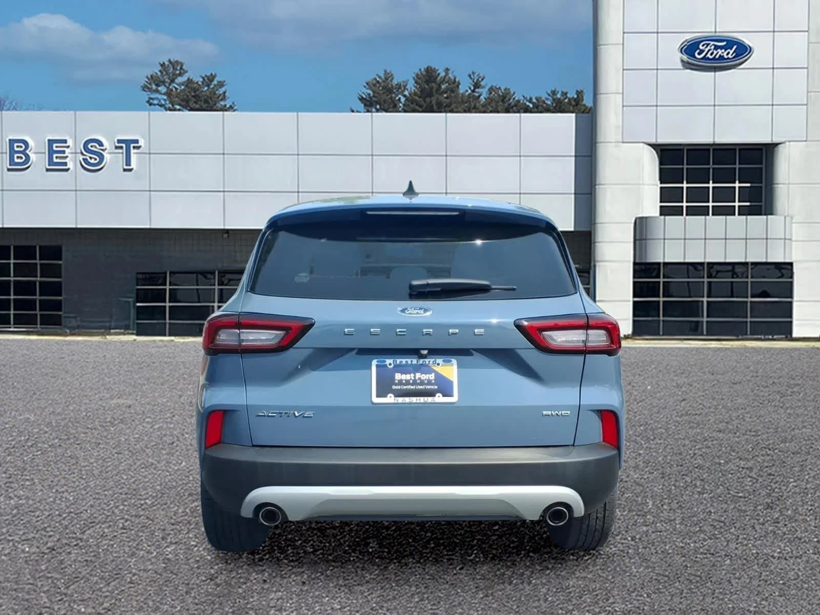 Used 2024 Vapor Blue Ford Active image 5