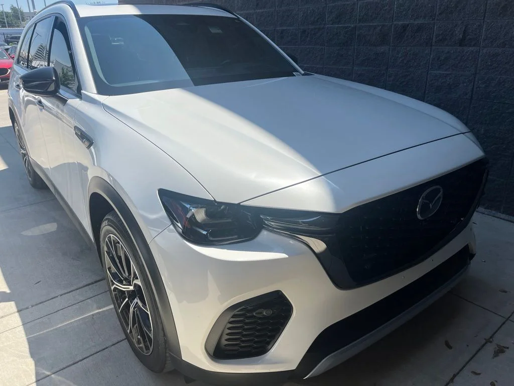 Certified Used 2025 White Mazda Premium Plus image 2