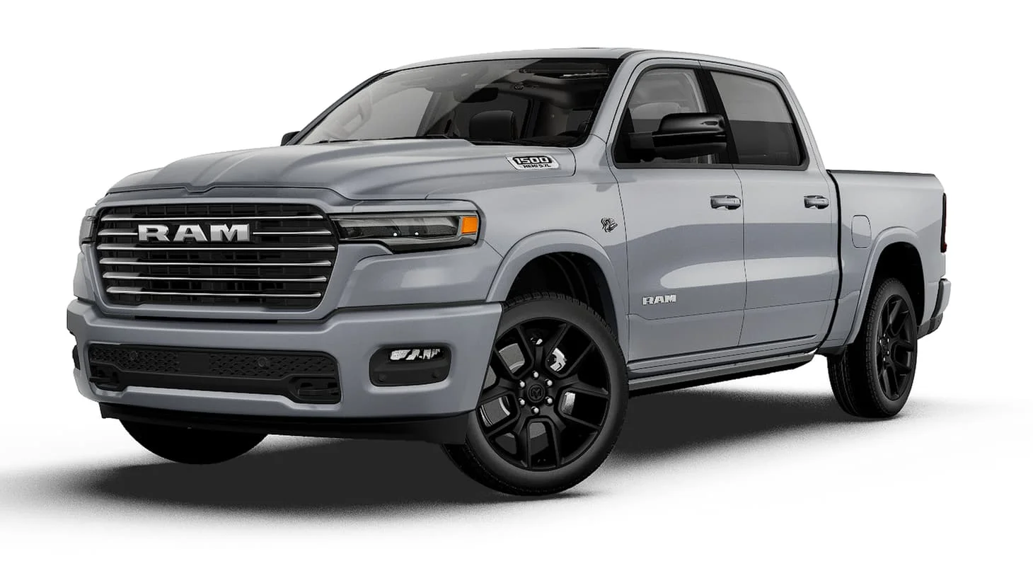 New 2027 Silver Zynith Exterior Paint RAM Laramie image 27