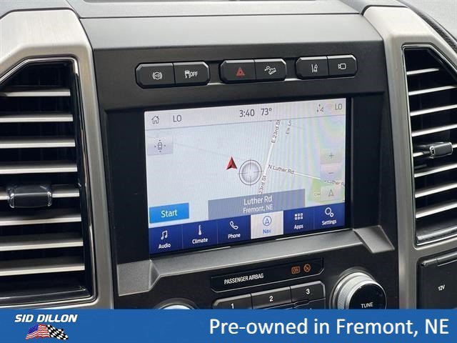Used 2021 Star White Metallic Tri-Coat Ford Platinum image 3