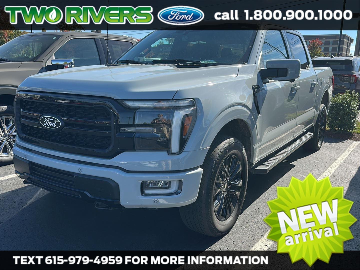 Used 2024 Avalanche Gray FORD LARIAT image 1