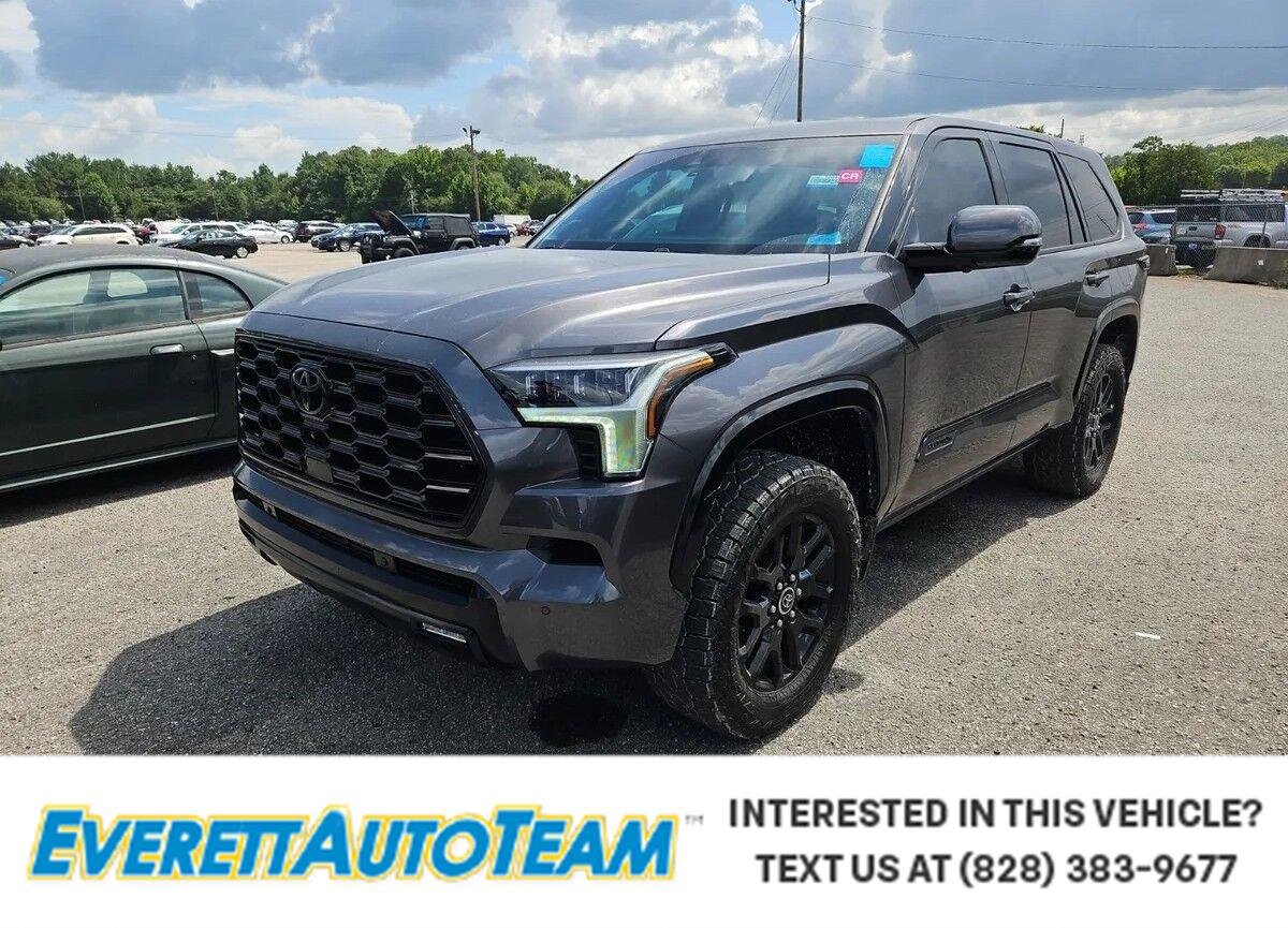 Magnetic Gray Metallic 2023 Toyota Sequoia SUV / Crossover Four-Wheel Drive