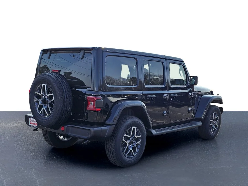 New 2026 Black Clear-Coat Exterior Paint Jeep Sahara image 8