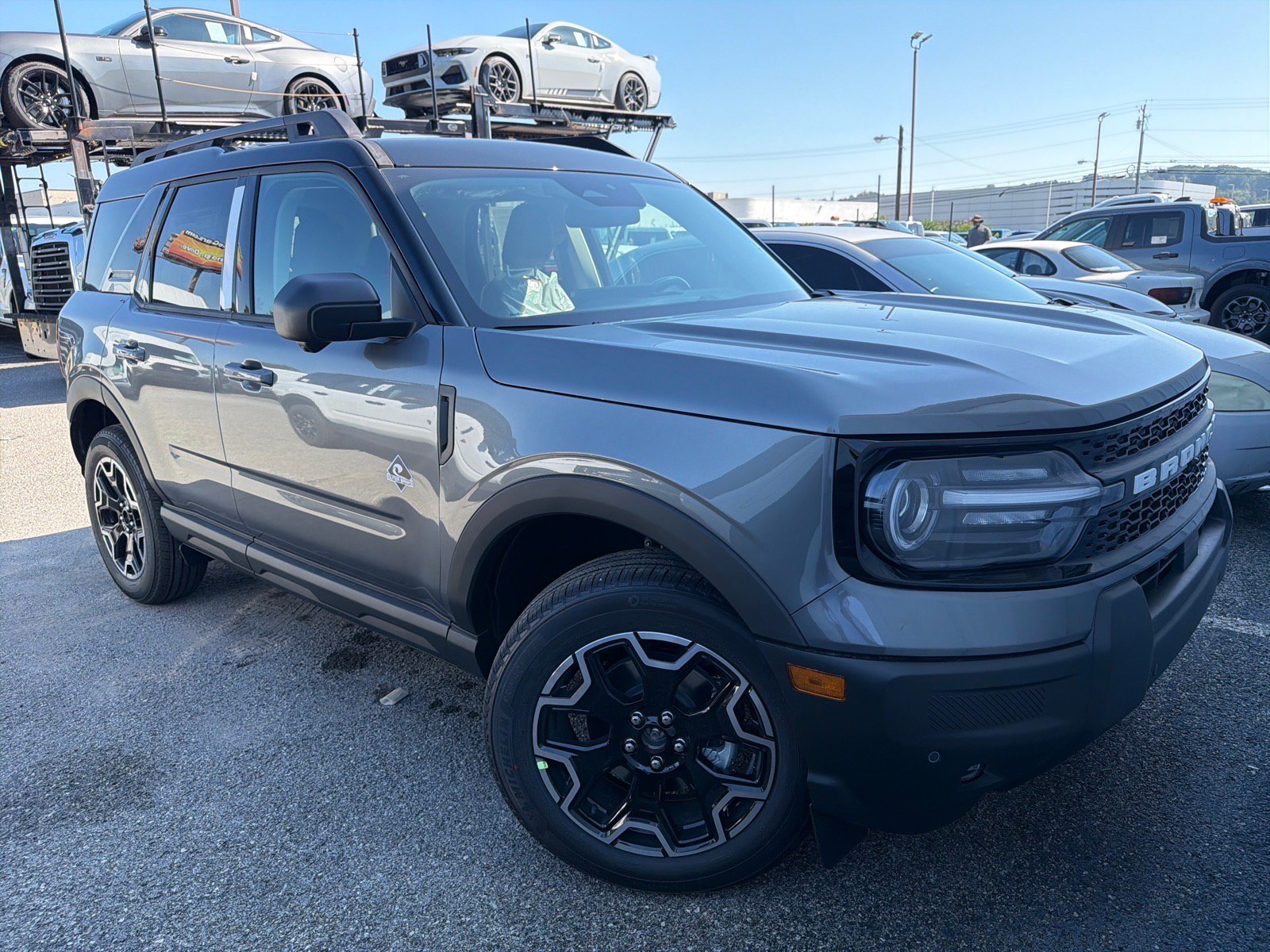 New 2026 Carbonized Gray Metallic Ford Outer Banks® image 3