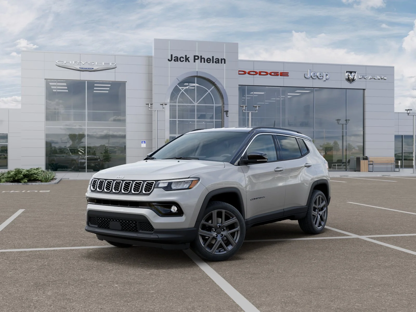 New 2026 Silver Zynith Metallic Clear-Coat Exterior Paint Jeep Limited image 31