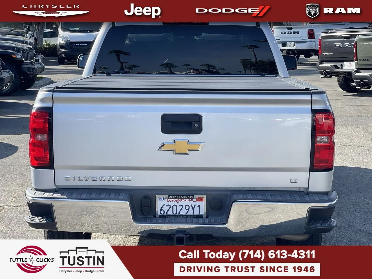 Used 2015 Silver Ice Metallic Chevrolet LT image 7