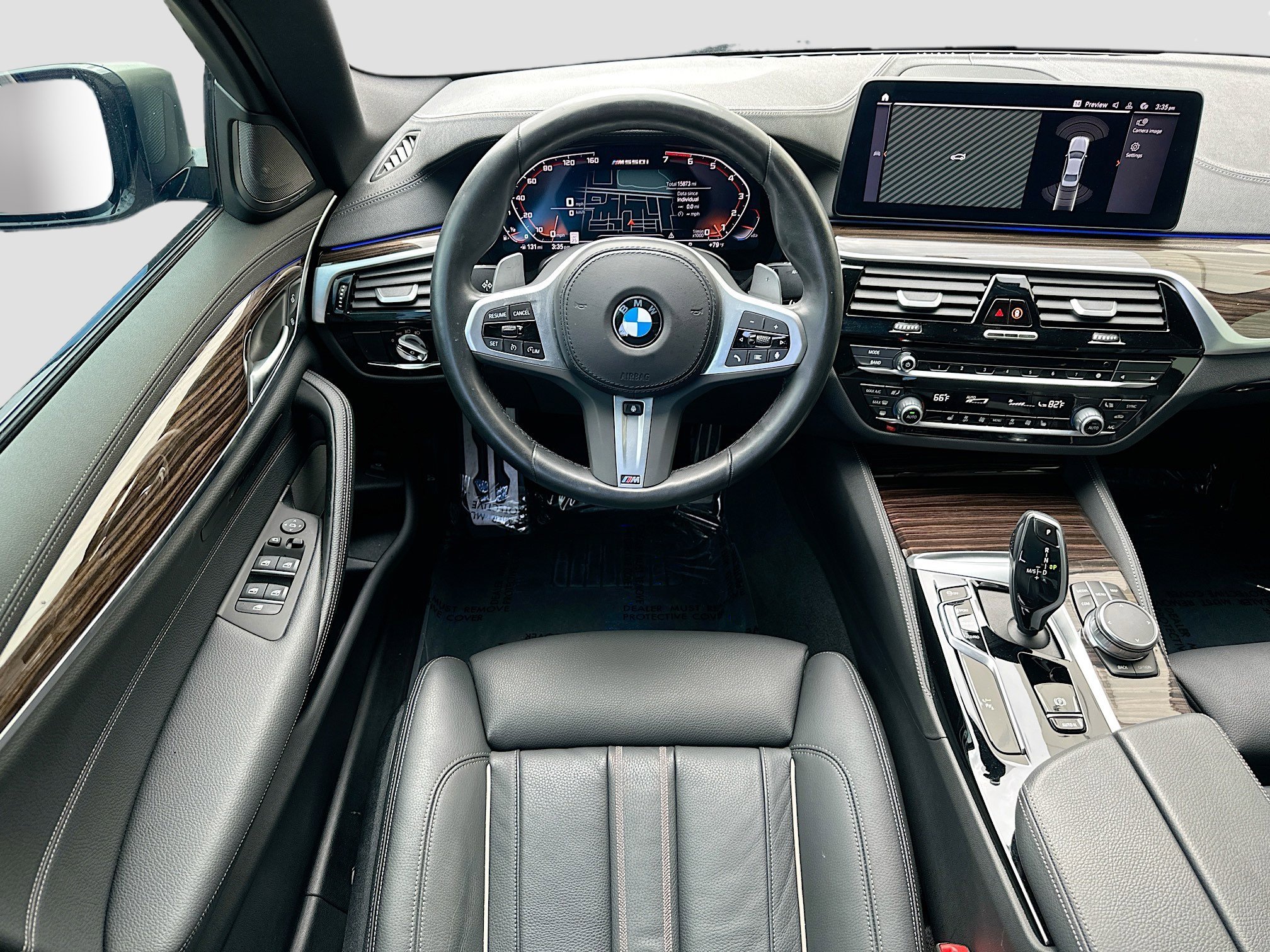 Used 2023 Black Sapphire Metallic BMW M550i xDrive image 18
