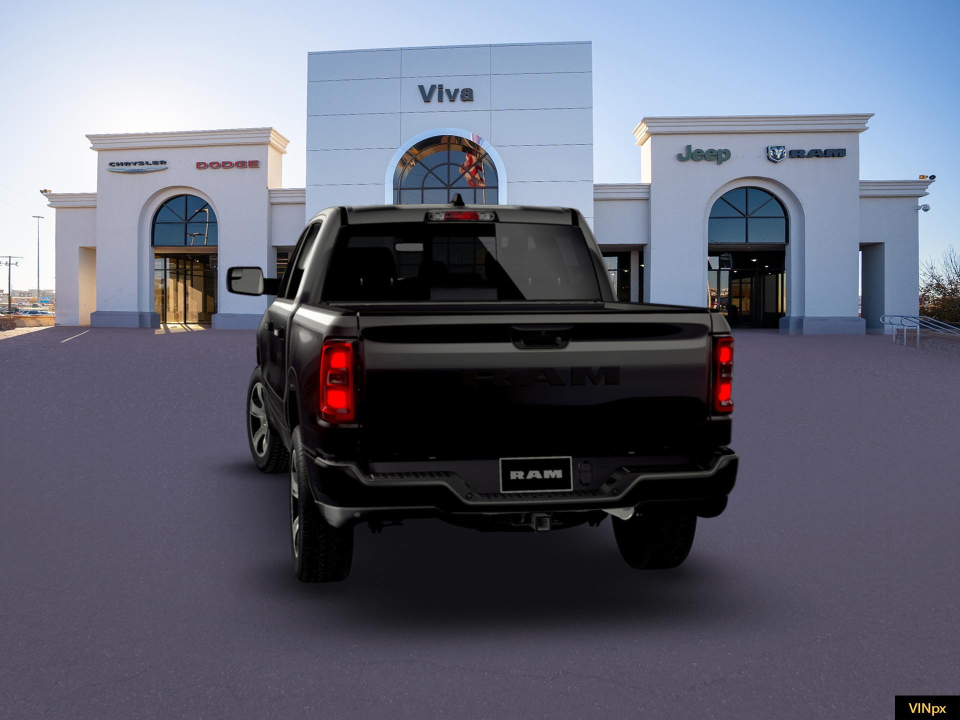 New 2026 Diamond Black Crystal Pearl-Coat Exterior Paint RAM  image 25