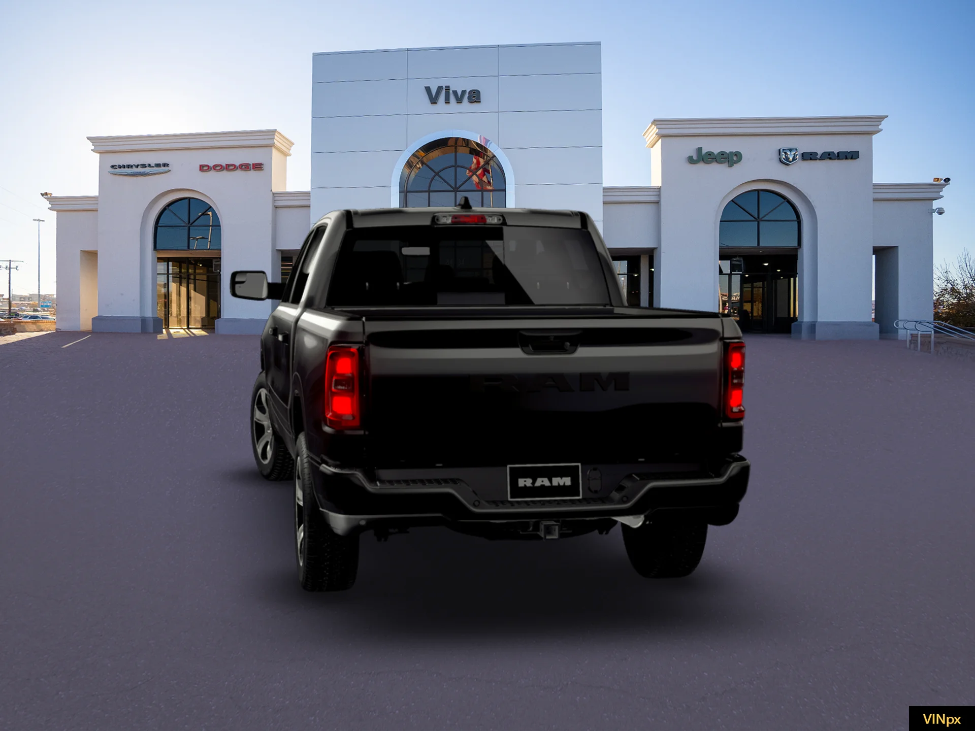 New 2026 Diamond Black Crystal Pearl-Coat Exterior Paint RAM  image 25