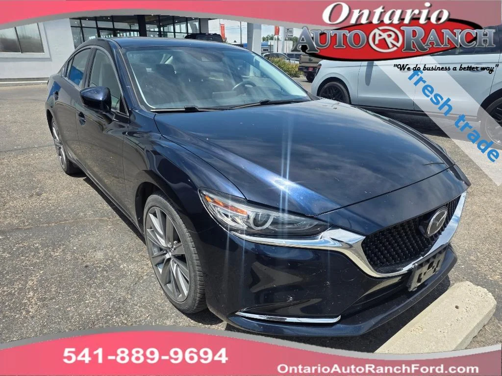 Used 2020 Deep Crystal Blue Mazda Grand Touring Reserve image 1