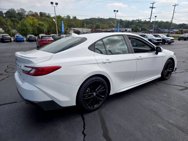 Used 2025 White Toyota SE image 8