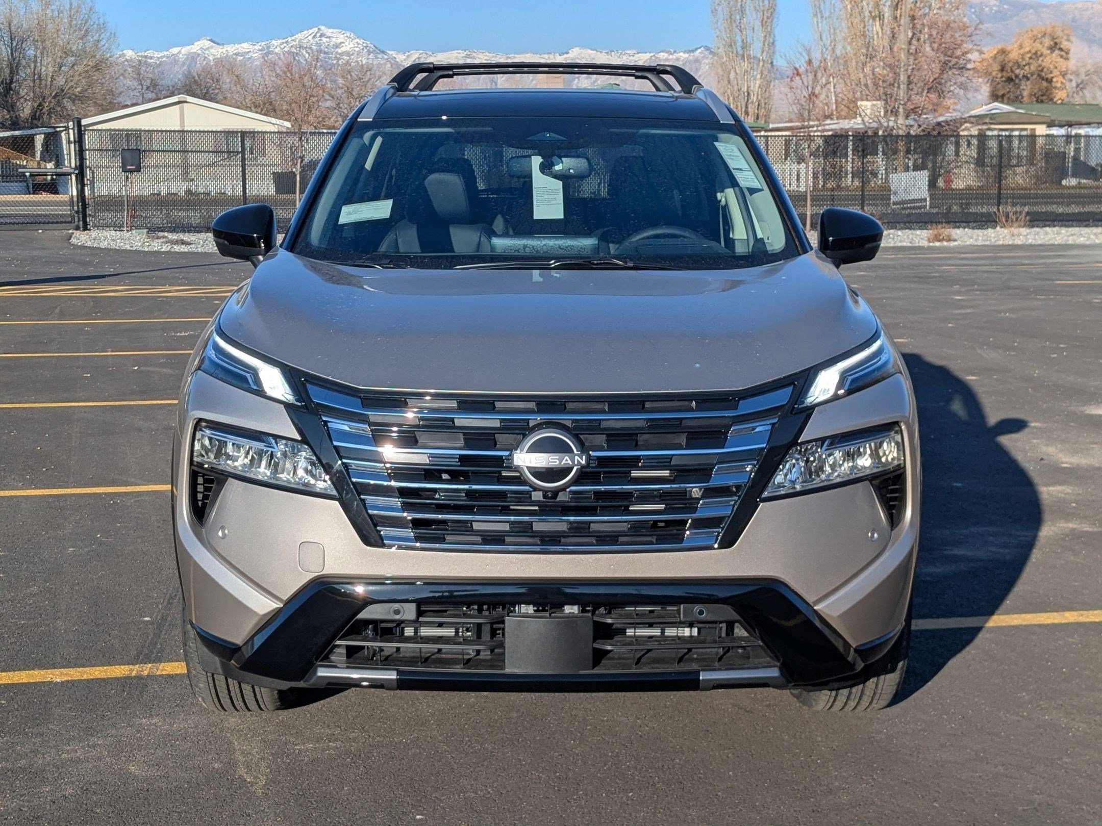 New 2026 Champagne Silver Metallic/Super Black Nissan Platinum image 9
