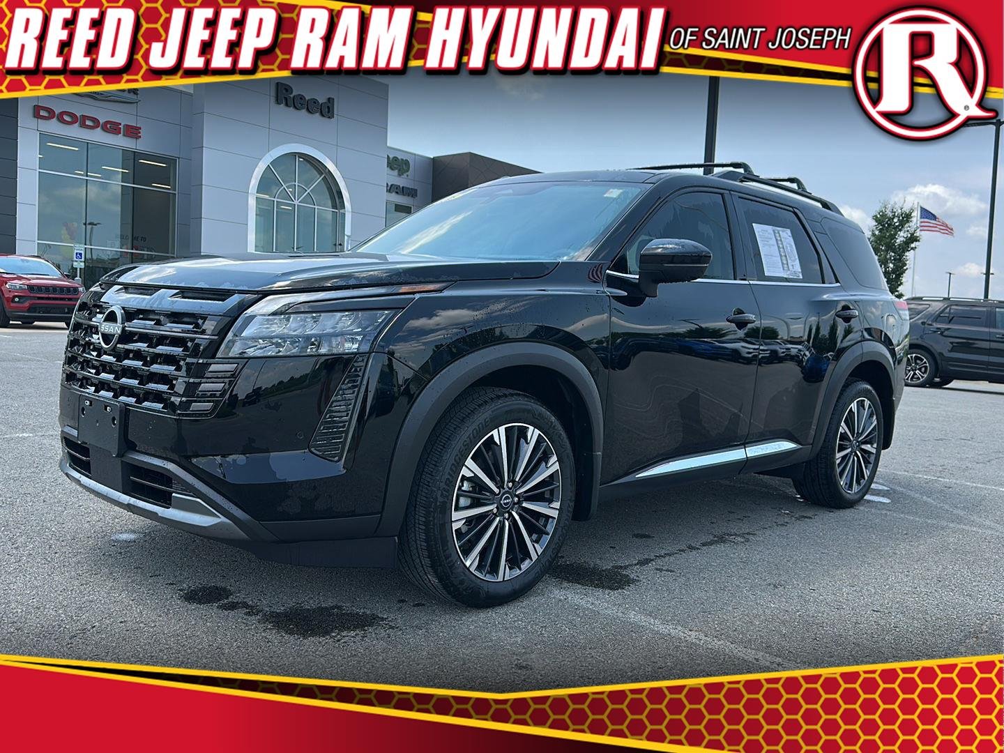 Used 2026 Super Black Nissan Platinum image 1