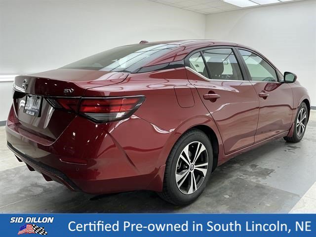 Used 2021 Scarlet Ember Tintcoat Nissan SV image 4