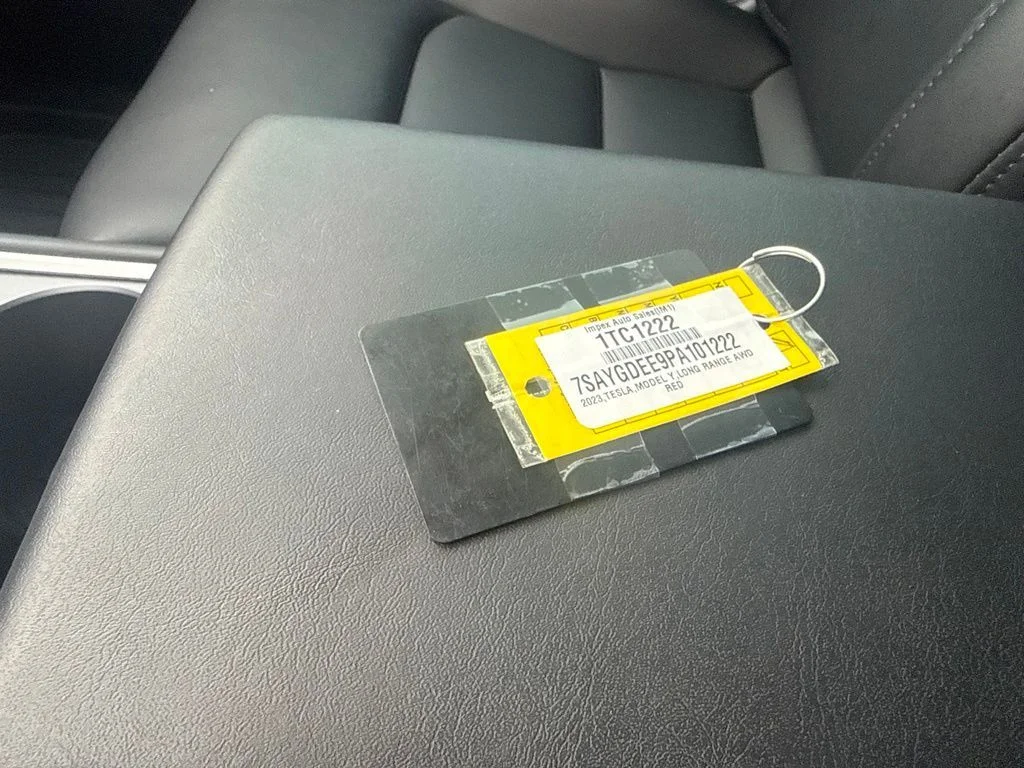 Used 2023 Red Tesla Long Range image 21