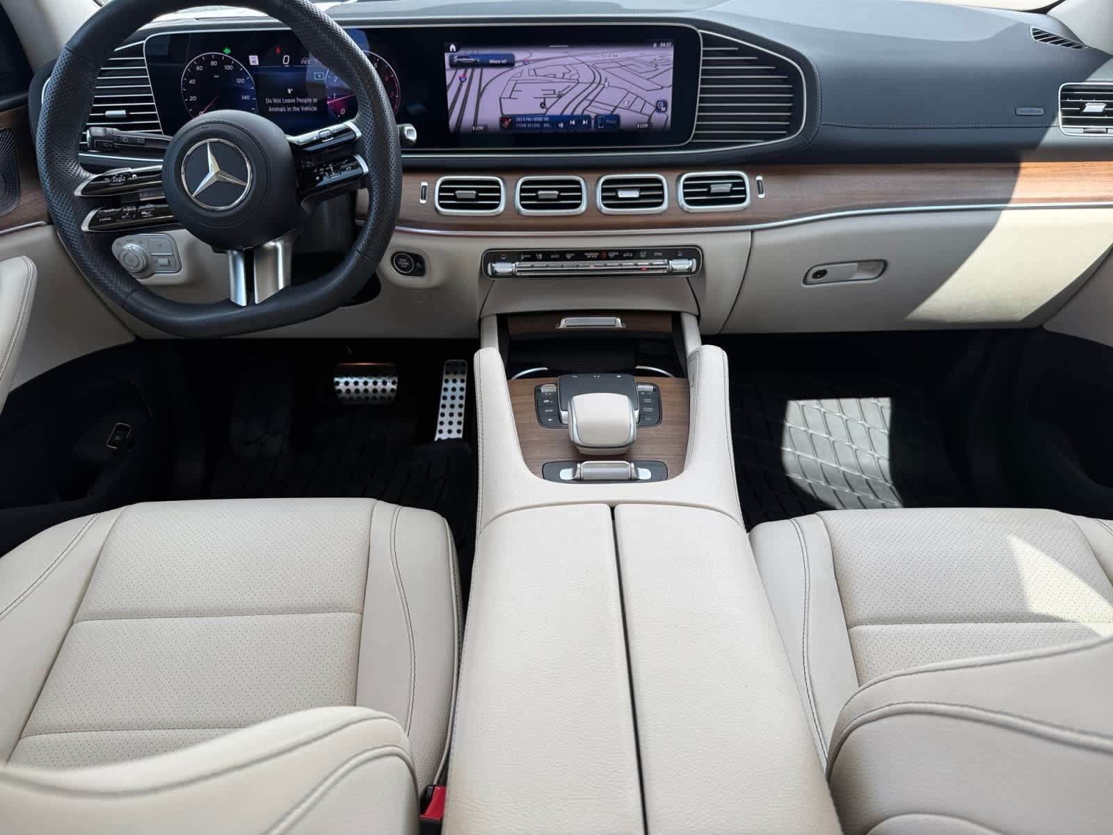 Certified Used 2024 MANUFAKTUR Alpine Grey Mercedes-Benz GLS 450 image 13